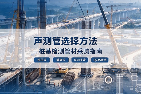 汉阳声测管选型标准