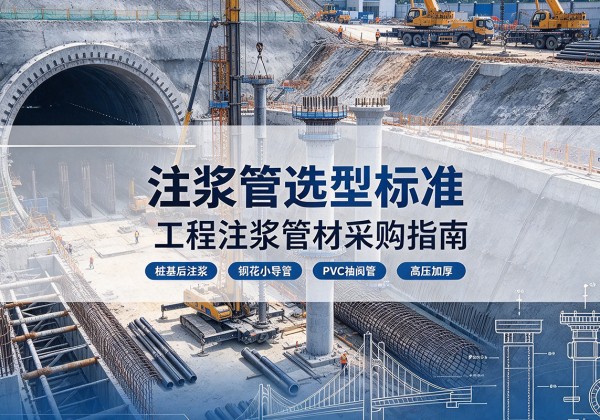 汉阳注浆管选型标准